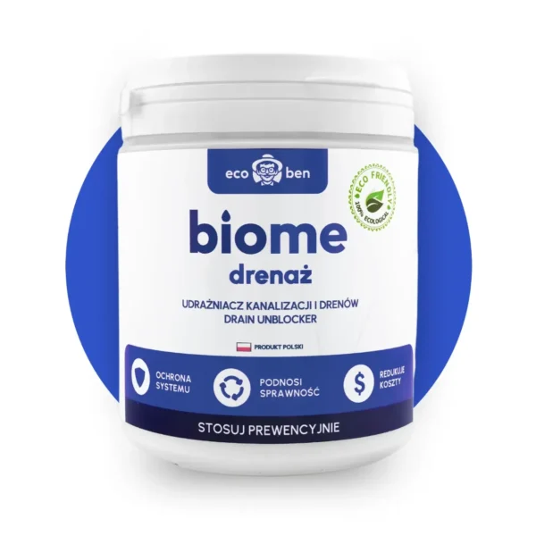 Biologický čistič drenáže BioMe Drain Unblocker 600 g