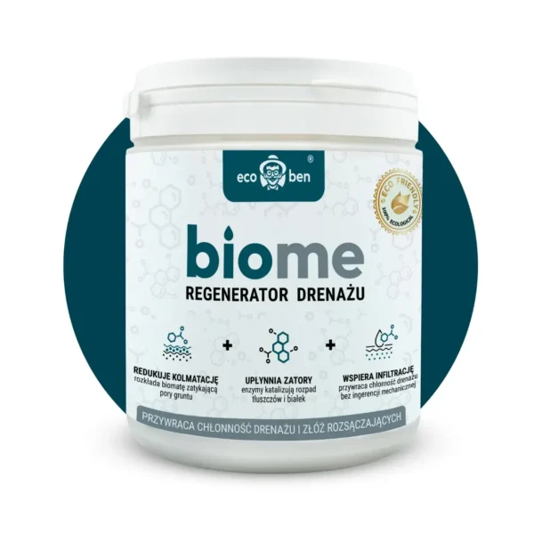 Regenerátor drenáže BioMe: bakterie pro obnovu vsakovací drenáže 600 g