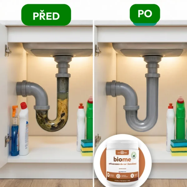 Biologický odmašťovač odpadů a kanalizace BioMe Drain Easer 300 g