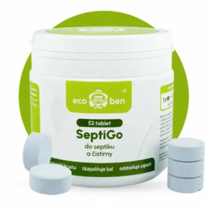 Tablety SeptiGo do septiku a čistírny odpadních vod