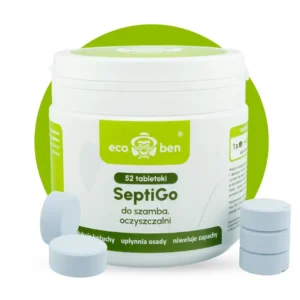 Tablety SeptiGo do septiku a čistírny odpadních vod